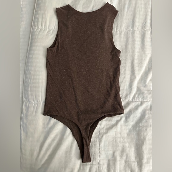 Nuuds Classic Crewneck Tank Bodysuit - Picture 4 of 5